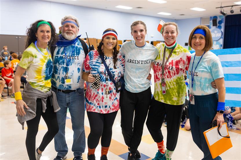 Scales Elementary students in the Fifth Grade Winter Olympics